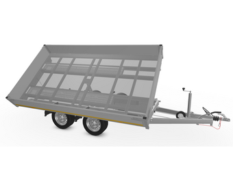 330x180 cm - 3500 kg - elektrisch + oprijplaten