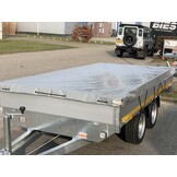 Waterdicht vlakzeil voor EDUARD aanhanger 310x160 cm