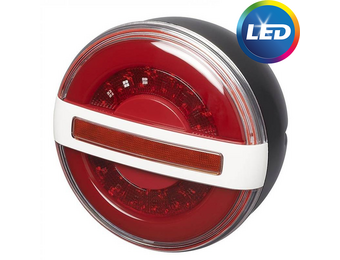 Dynamisch achterlicht rond - 140x80 mm
