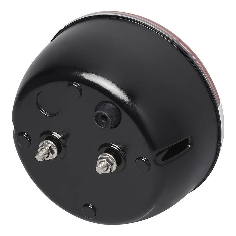 LED achterlicht rond 3 functies - 140x80 mm - dynamisch knipperlicht