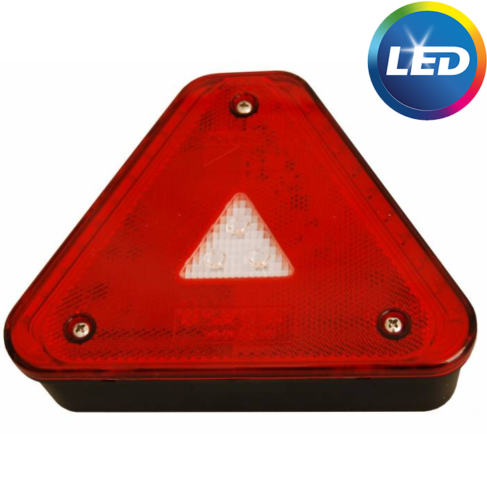Aspock Agripoint - links - LED - 180x140x56 mm - inclusief kentekenverlichting