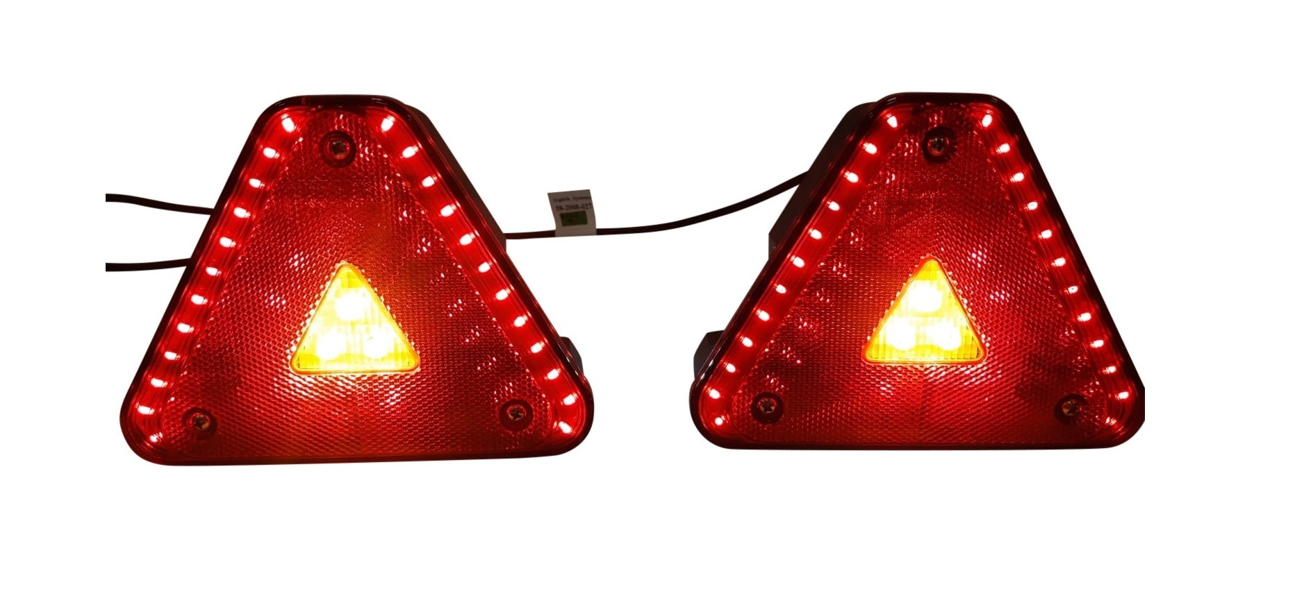 Aspock Agripoint - links - LED - 180x140x56 mm - inclusief kentekenverlichting