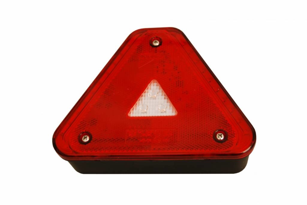 Aspock Agripoint - rechts - LED - 180x140x56 mm - inclusief kentekenverlichting