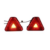 Aspock Agripoint - rechts - LED - 180x140x56 mm - inclusief kentekenverlichting