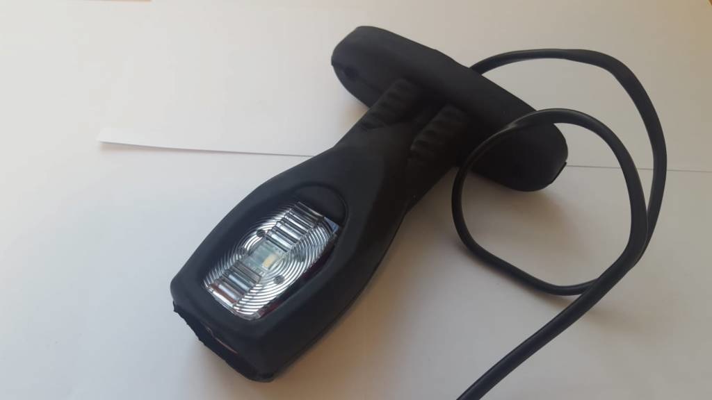 Pendellicht LED links & rechts toepasbaar rood/oranje/wit