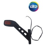 Pendellicht links - rood/oranje/wit LED