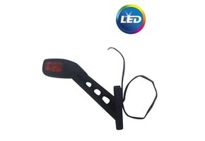 Pendellicht links - rood/oranje/wit LED