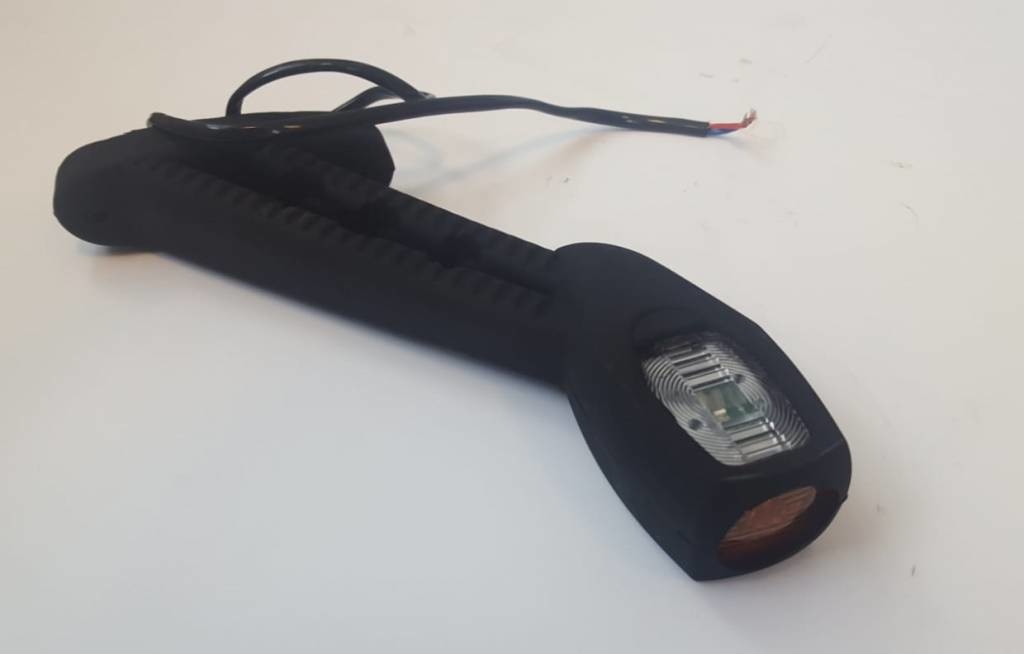 Pendellicht links - rood/oranje/wit LED