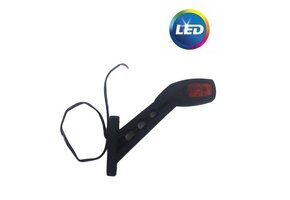 Pendellicht rechts - rood/oranje/wit LED