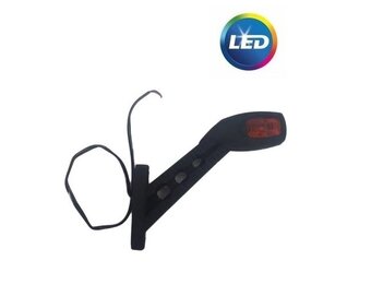 Pendellicht rechts - rood/oranje/wit LED