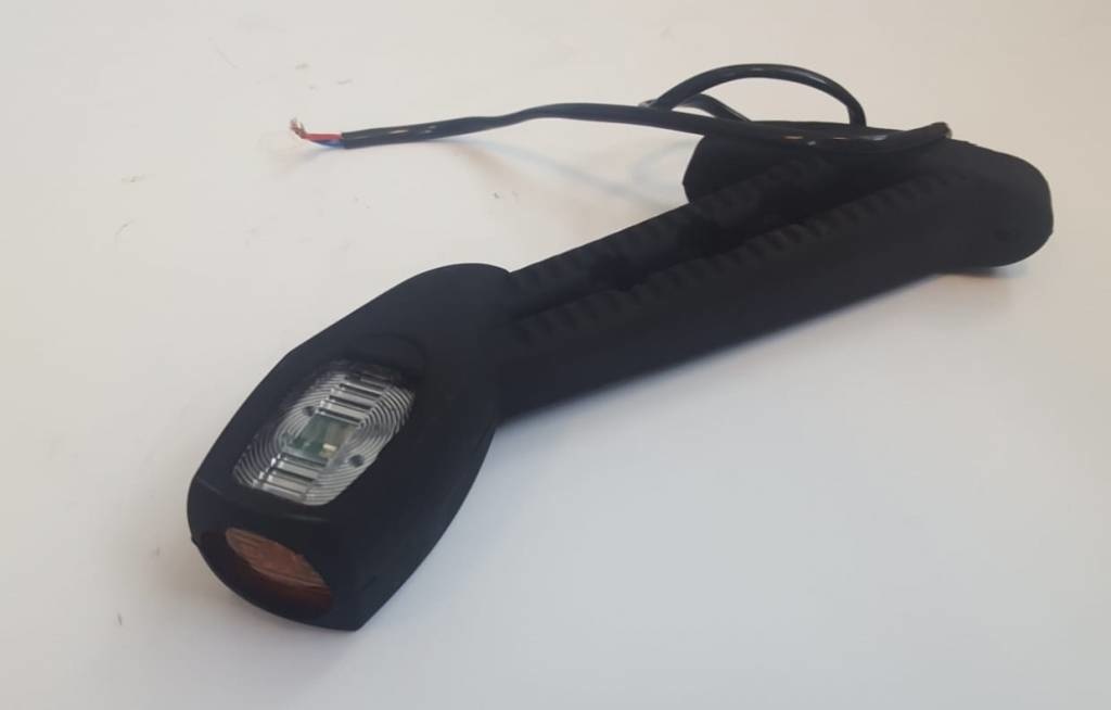 Pendellicht rechts - rood/oranje/wit LED