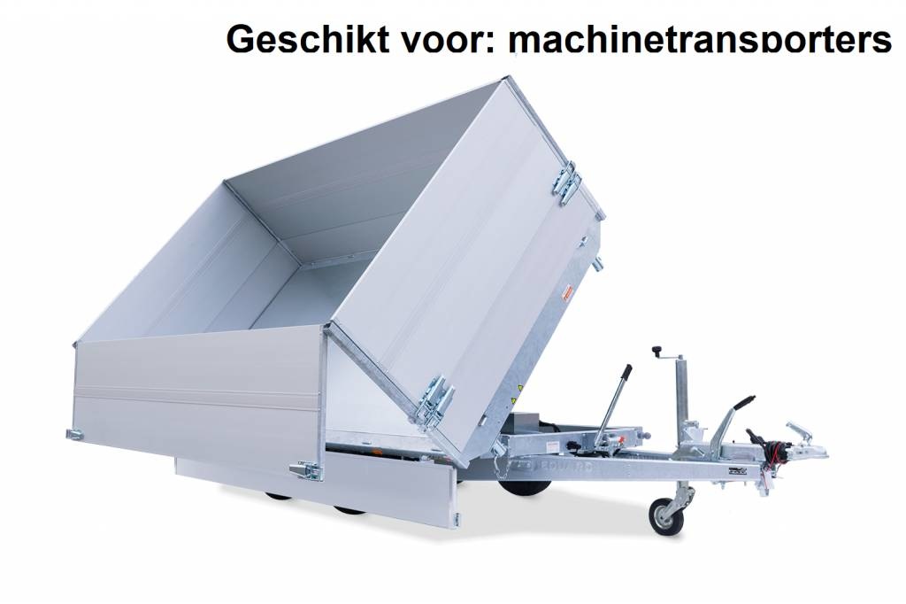 Eduard opzetborden bovenscharnierend 70 cm 606x220 cm geschikt voor machinetransporter