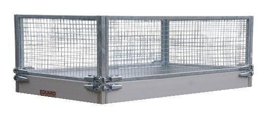 406x180 cm loofrek voor Eduard aanhanger - 70 cm hoog