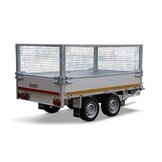 406x180 cm loofrek - voor machinetransporter - 70 cm hoog