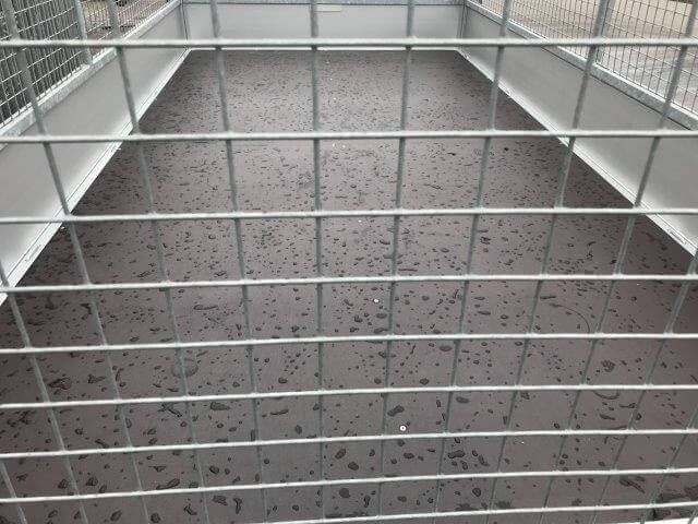 406x200 cm loofrek voor Eduard machinetransporter - 70 cm hoog