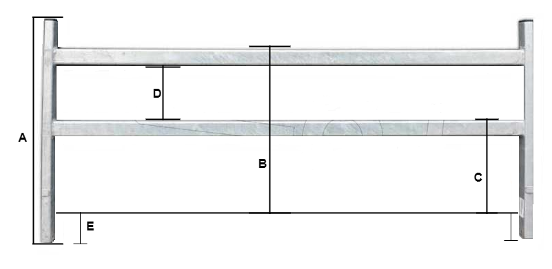 Voorrek - 220 cm - Eduard