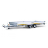 Geremde Eduard plateauwagen - 506x220 cm - 3500 kg bruto laadvermogen - 63 cm laadvloerhoogte - 30 cm borden