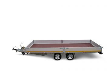 Geremde Eduard plateauwagen - 506x220 cm - 3500 kg bruto laadvermogen - 63 cm laadvloerhoogte - 30 cm borden