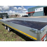 Geremde Eduard plateauwagen - 606x220 cm - 3000 kg bruto laadvermogen - 63 cm laadvloerhoogte - 30 cm borden