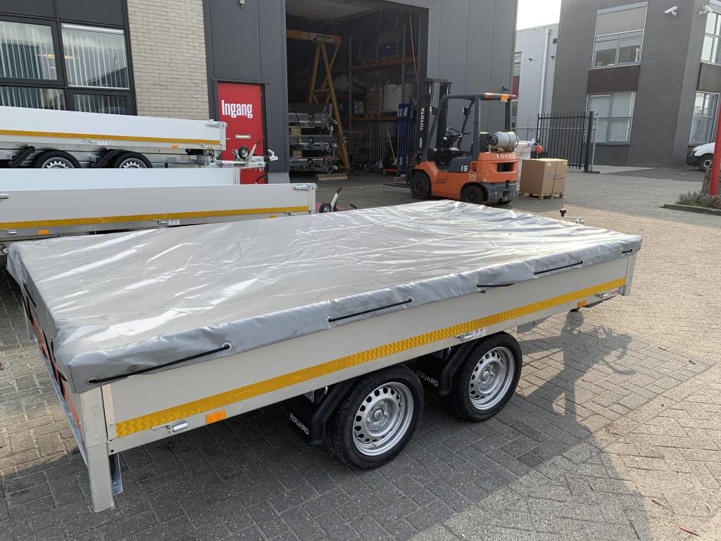 Op maat gemaakt vlakzeil voor EDUARD aanhanger 260x150 cm