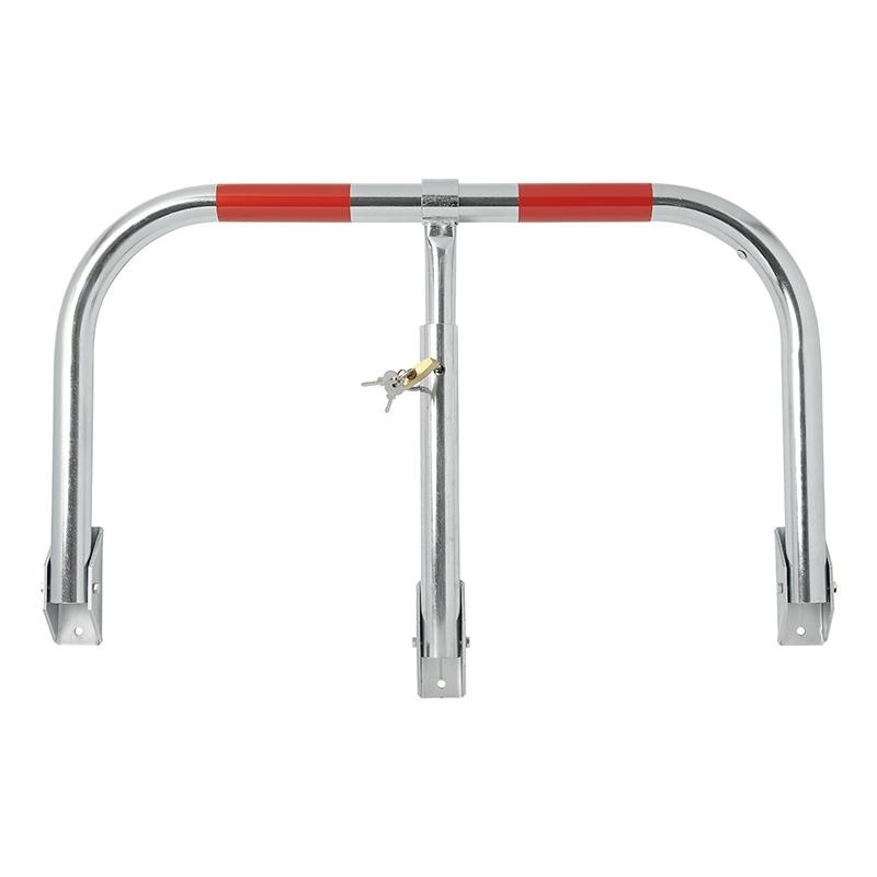 Inklapbare antiparkeerbeugel met slot