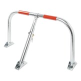 Inklapbare antiparkeerbeugel met slot