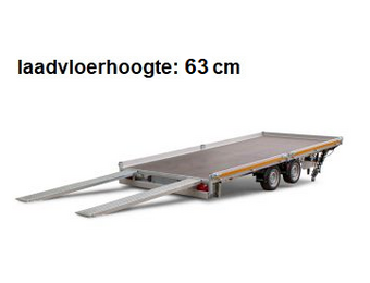 406x220 cm - 2700 kg - vlak - handpomp