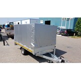 Complete Eduard huif - doek en stellage - 256x150 cm - diverse hoogtes en kleuren beschikbaar