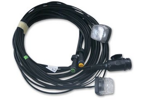 5,5 meter - 13 polig - 2x 5P - aftakkingen - Aspock