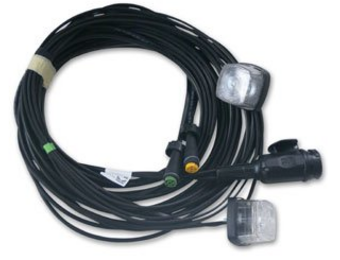 5,5 meter - 13 polig - 2x 5P - aftakkingen - Aspock