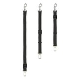 Verstelbare hondenriem voor autogordel 45-65 cm