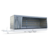 Complete Eduard huif met schuifzeil - doek en stellage - 606x220 cm - diverse hoogtes en kleuren beschikbaar