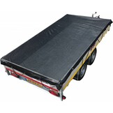 Premium gaasnet - 350x210 cm - inclusief elastiek rondom - UV bestendig - net voor aanhanger