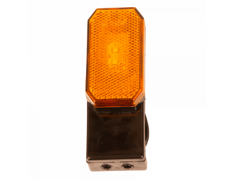 Zijmarkeringslamp - oranje/geel - losse draad