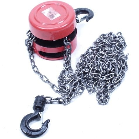 Kettingtakel - 1000 kg - 2,5 meter ketting inclusief veiligheidshaak