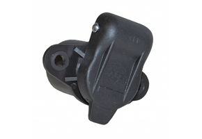 Stekkerdoos 3-polig - met vlakstekker aansluiting