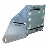 Oplooprem neuswielconsole KF27