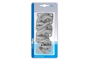 Touwhaak kunststof 45x39 mm - 10 stuks