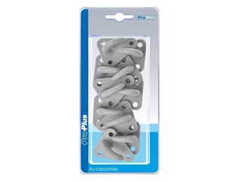 Touwhaak kunststof 45x39 mm - 10 stuks