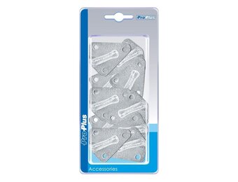 Touwhaak metaal 40x45 mm - 10 stuks