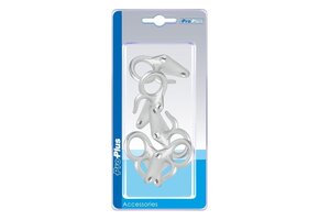 Touwhaak metaal 73x42 mm - 5 stuks