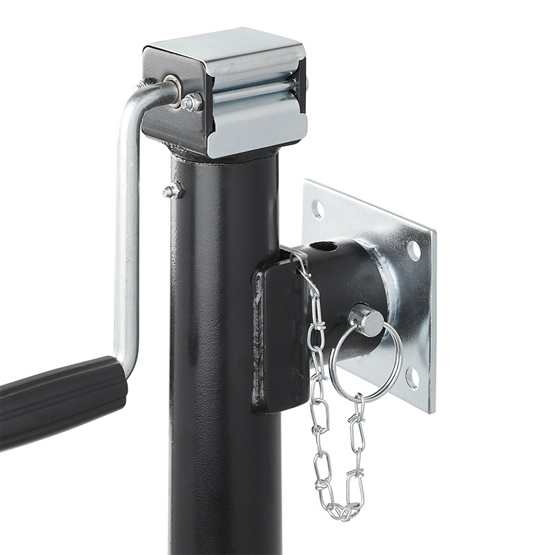 Kantelbare en uitdraaibare steunpoot - 57 mm buis - 1000 kg