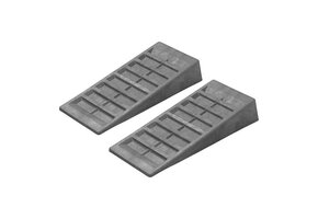 Set oprijblokken - grijs - 90 mm hoog