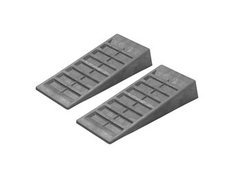 Set oprijblokken - grijs - 90 mm hoog