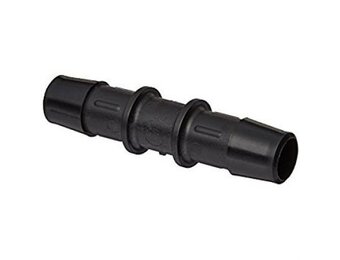 Slangconnector - recht - 8 mm - nylon