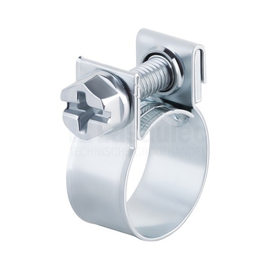 Mini slangklem - 13 >| 15 mm