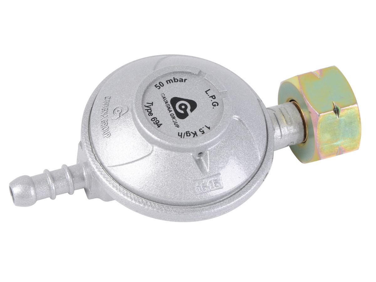 Drukregelaar - 50 mbar werkdruk - universeel
