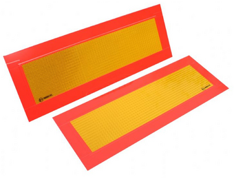 Markeringsstickers 56x20 cm - 2 stuks