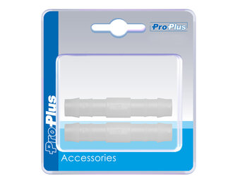 Slangtule recht - 10 mm - 2 stuks in blister