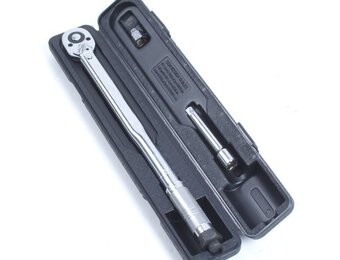 Momentsleutel 1/2" + adapter 3/8"